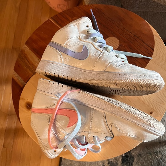 Jordan 1 mid multi-color swoosh phantom - Picture 3 of 5